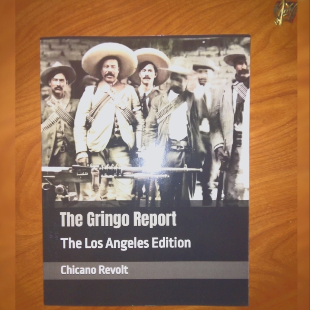 Chicano Revolt Magazine #1 Rare. CIA.Freeway.Webb Article Exclusive!